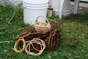 Spruce root basket making is one of the traditional Mi’kmaq crafts that has been passed down through the generations