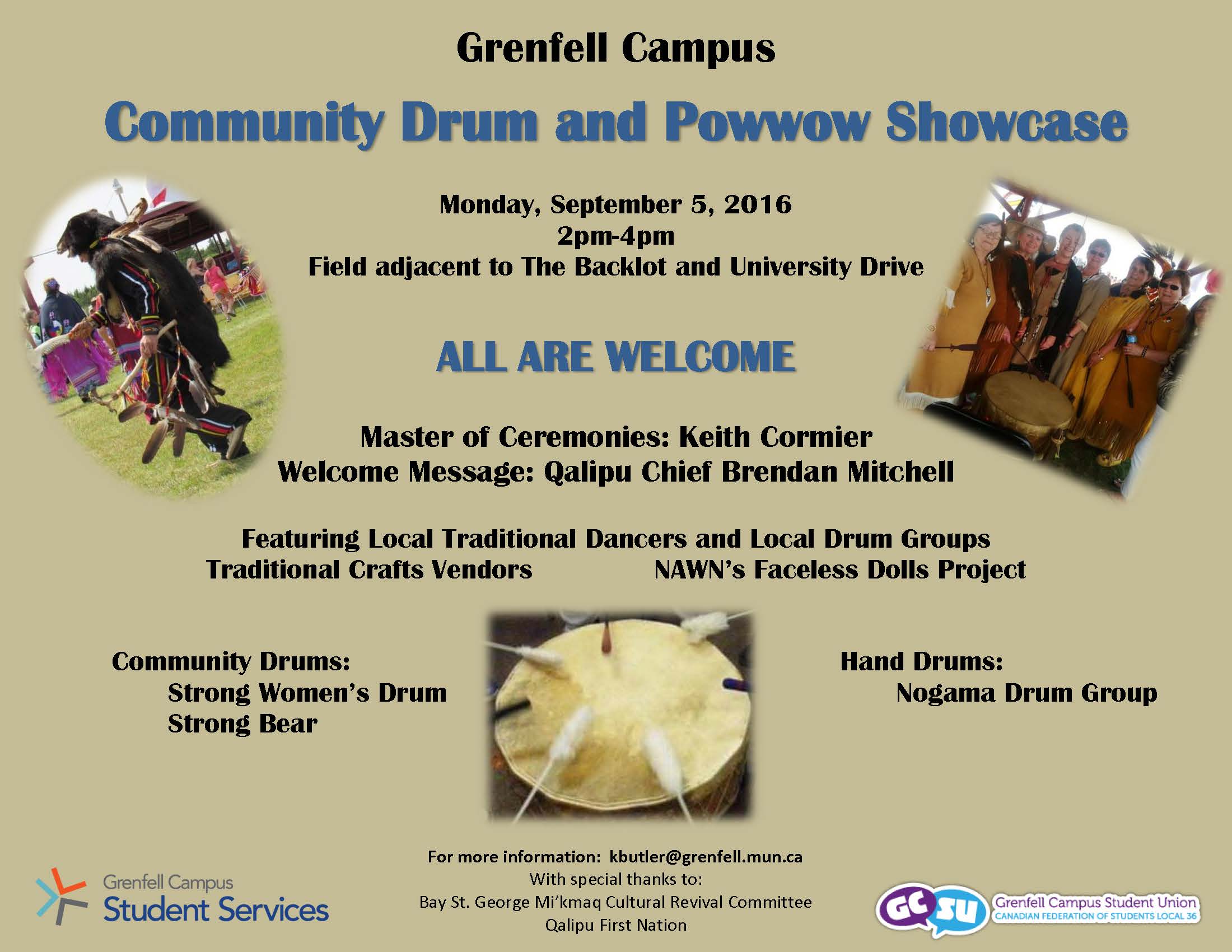 powwow showcase poster