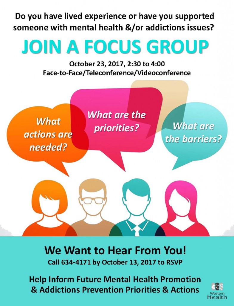 Focus Group Poster