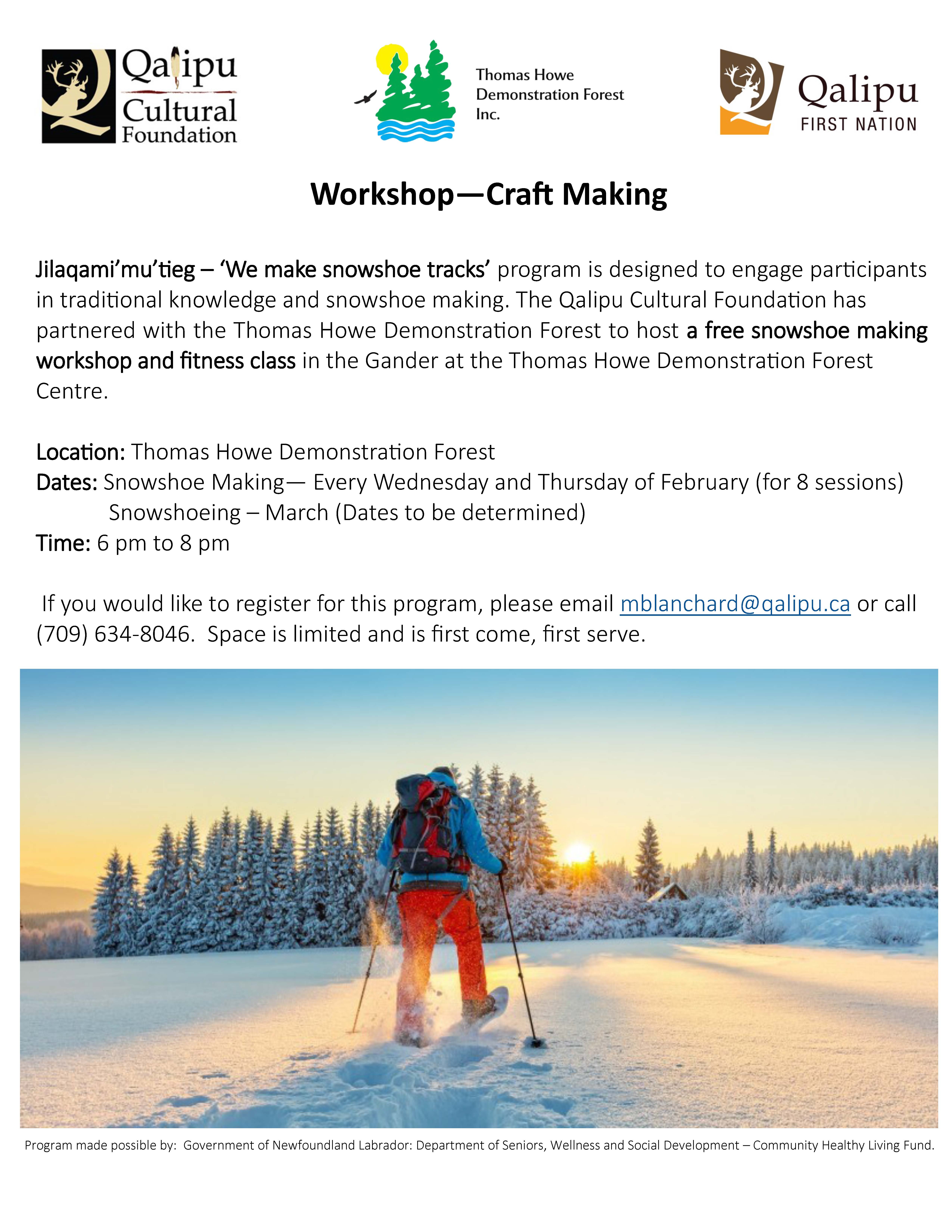 Gander - Snowshoe Making Poster (002)