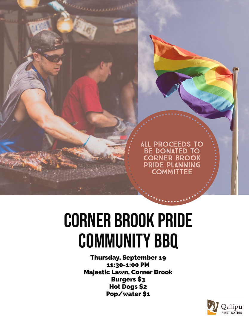 Qalipu Community BBQ poster