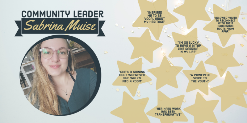 Sabrina Muise Community Leader