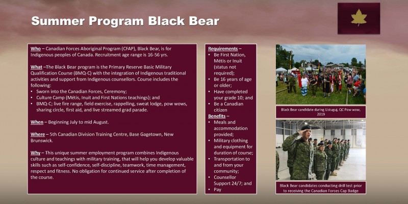 Black Bear 2021 Story Board