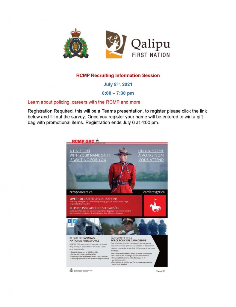 RCMP Recruiting Information Session