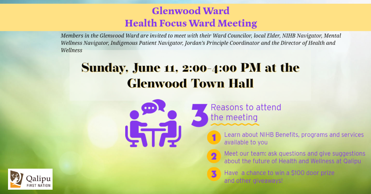 Health themed ward meeting Glenwood-1