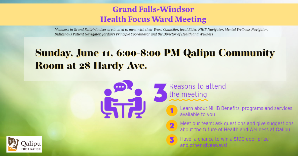 Health themed ward meeting Grand Falls-Windsor-1