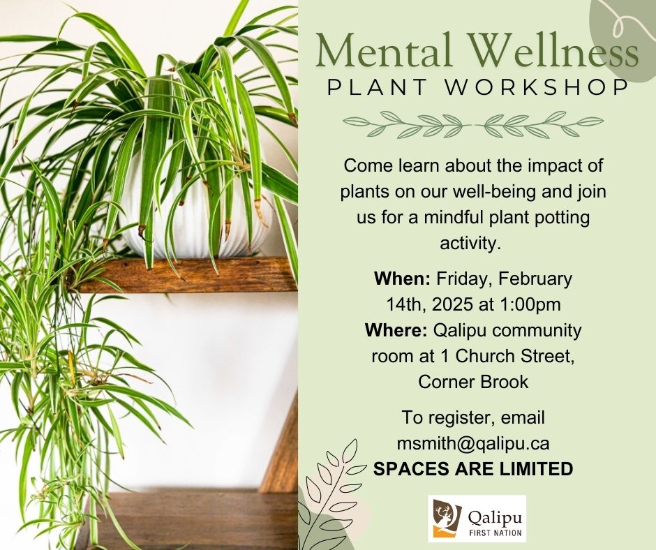 Mental Wellness Plant Workshop Registration