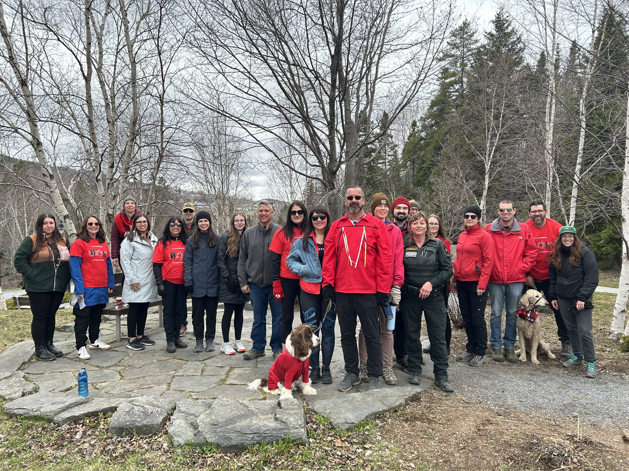 Chief Jenny took part in the May 5 Movement for Medicine event in Corner Brook, honouring MMIWG2S+.