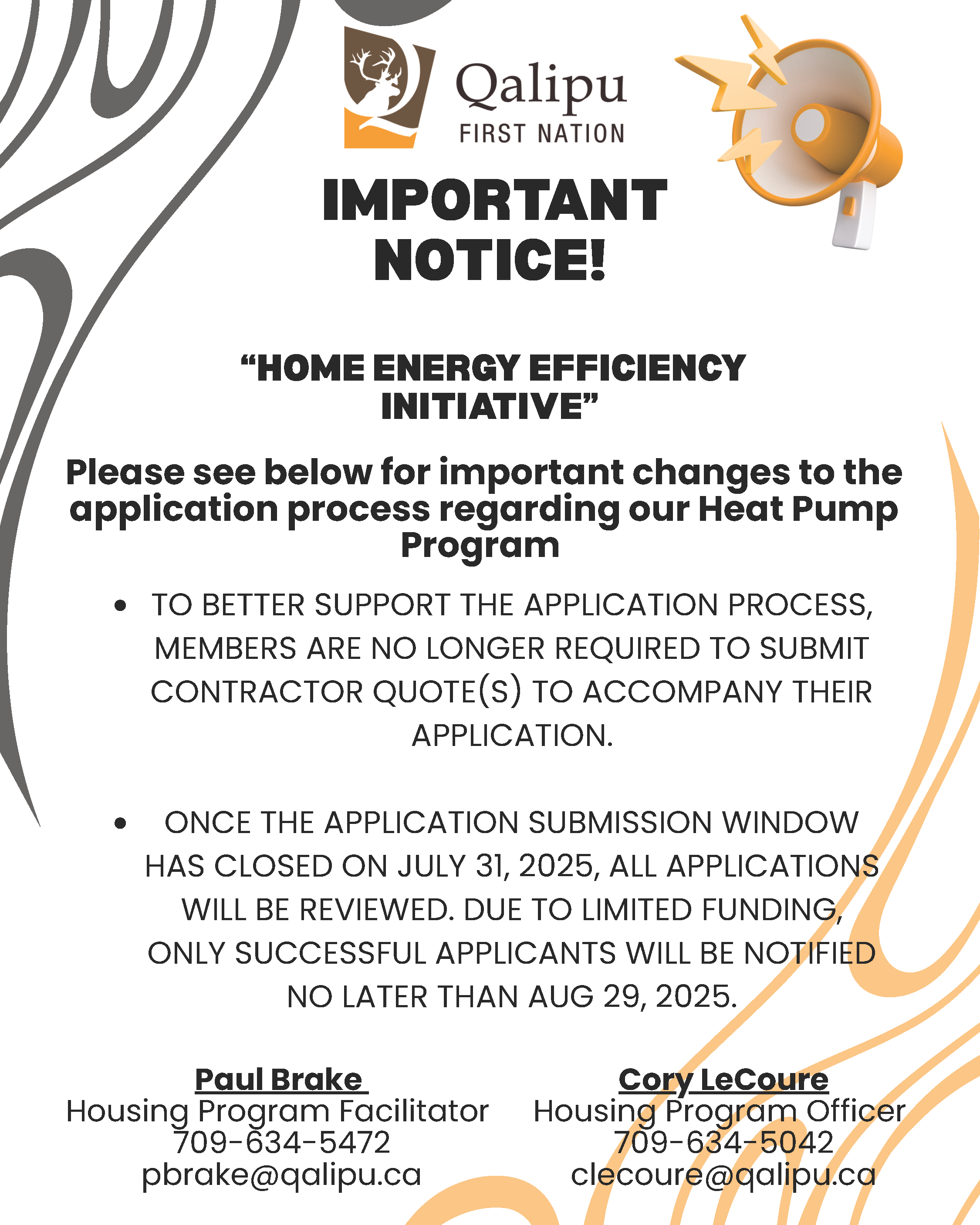 Application Annoucement