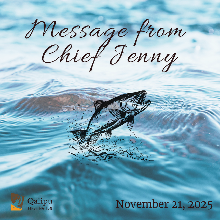 Message from Chief Jenny - Nov 21