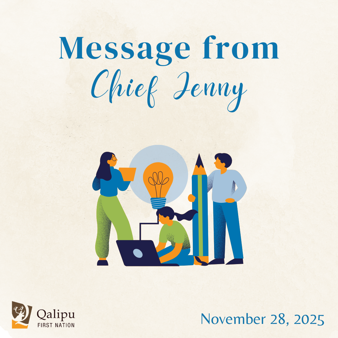 Message from Chief Jenny_Nov28
