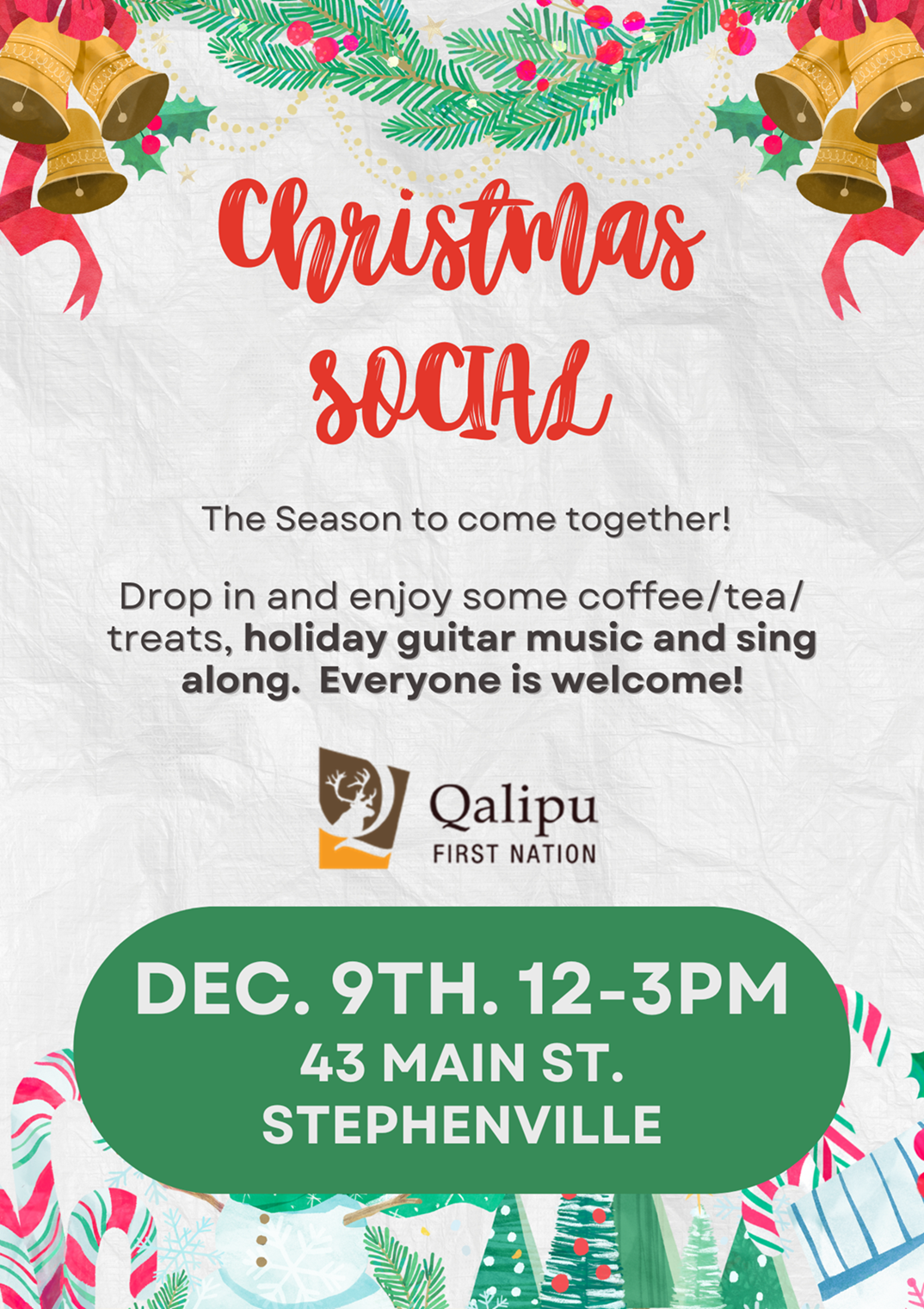 Stephenville Office Christmas Social Poster 1