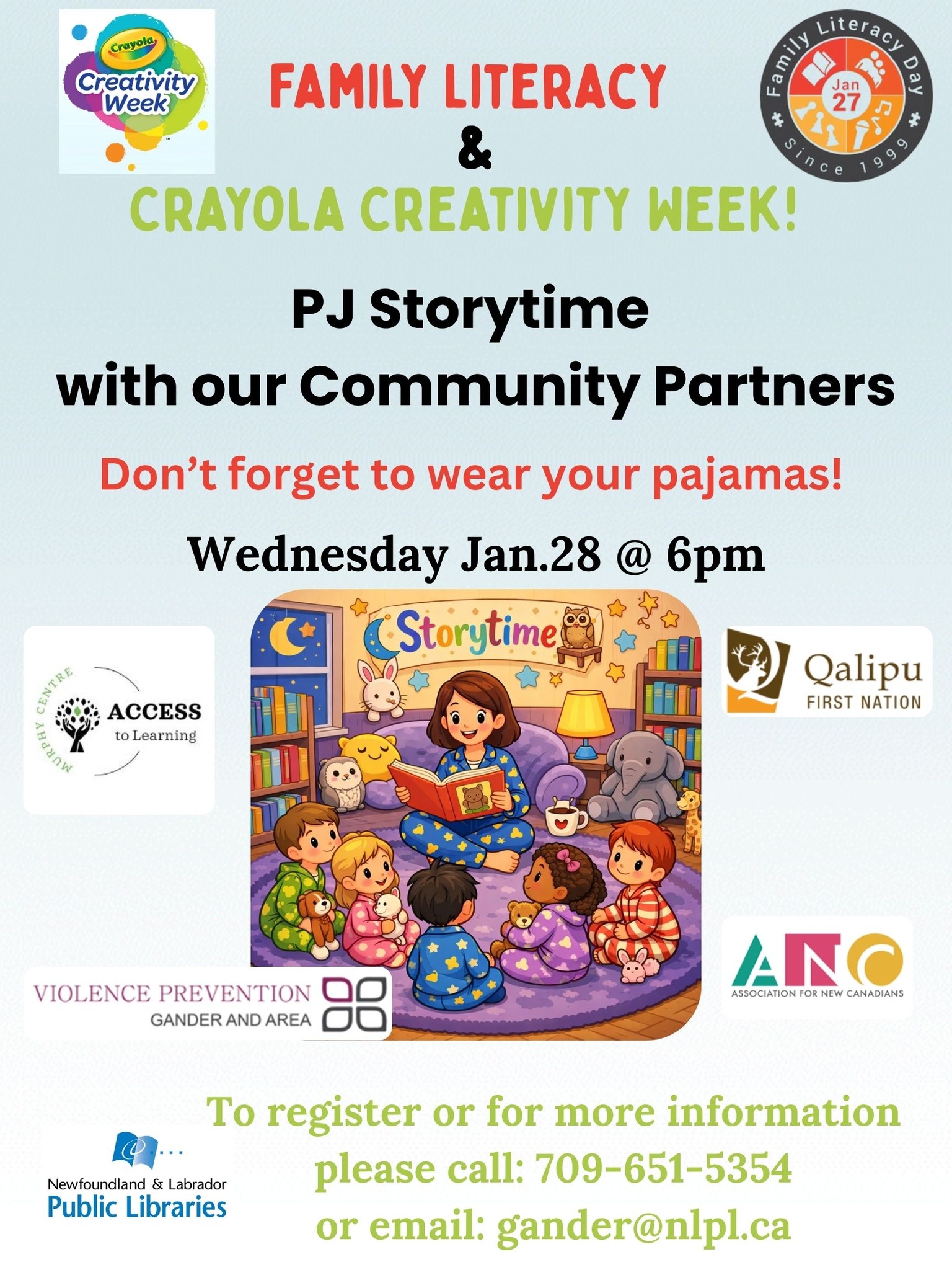 Gander Public Library Jan 28