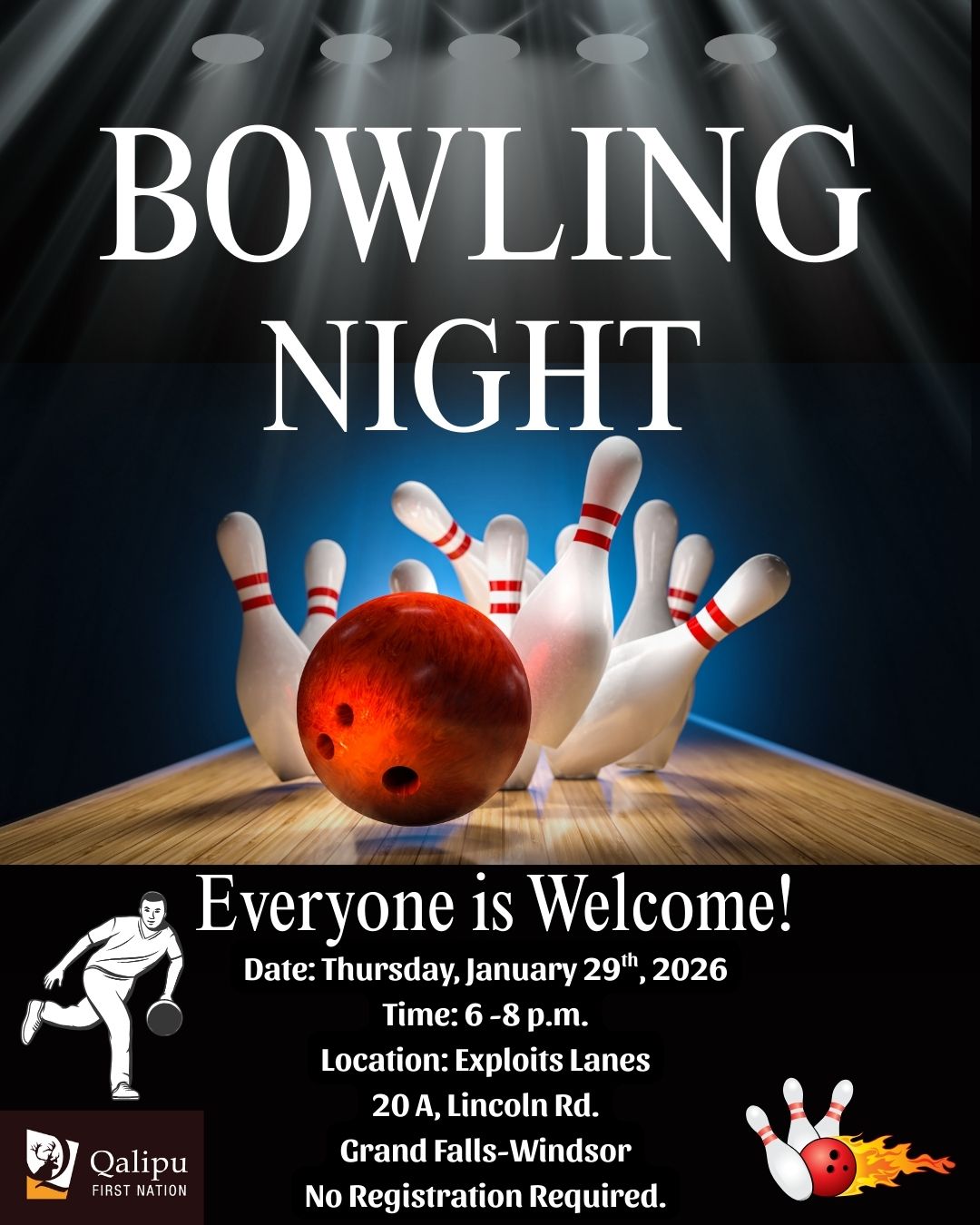 January 29th Bowling Night GFW