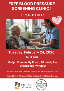 Poster - Free Blood Pressure Clinic