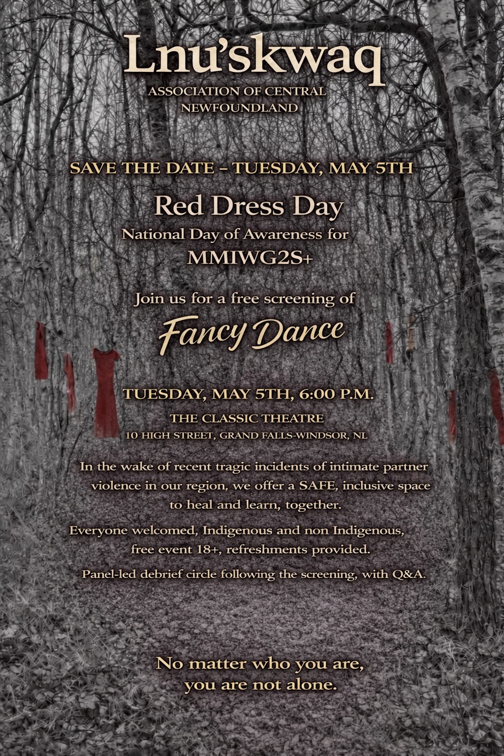 Red Dress Day event announcement