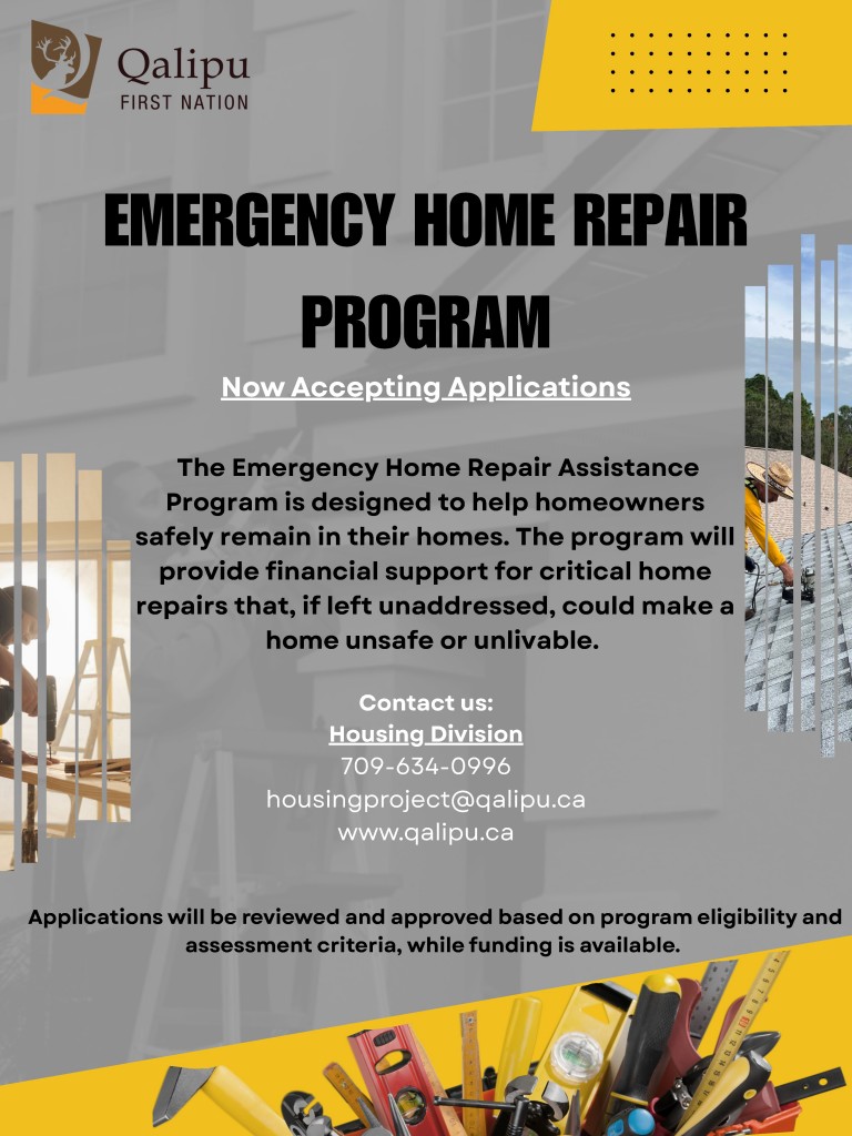 emergency home Repair Poster