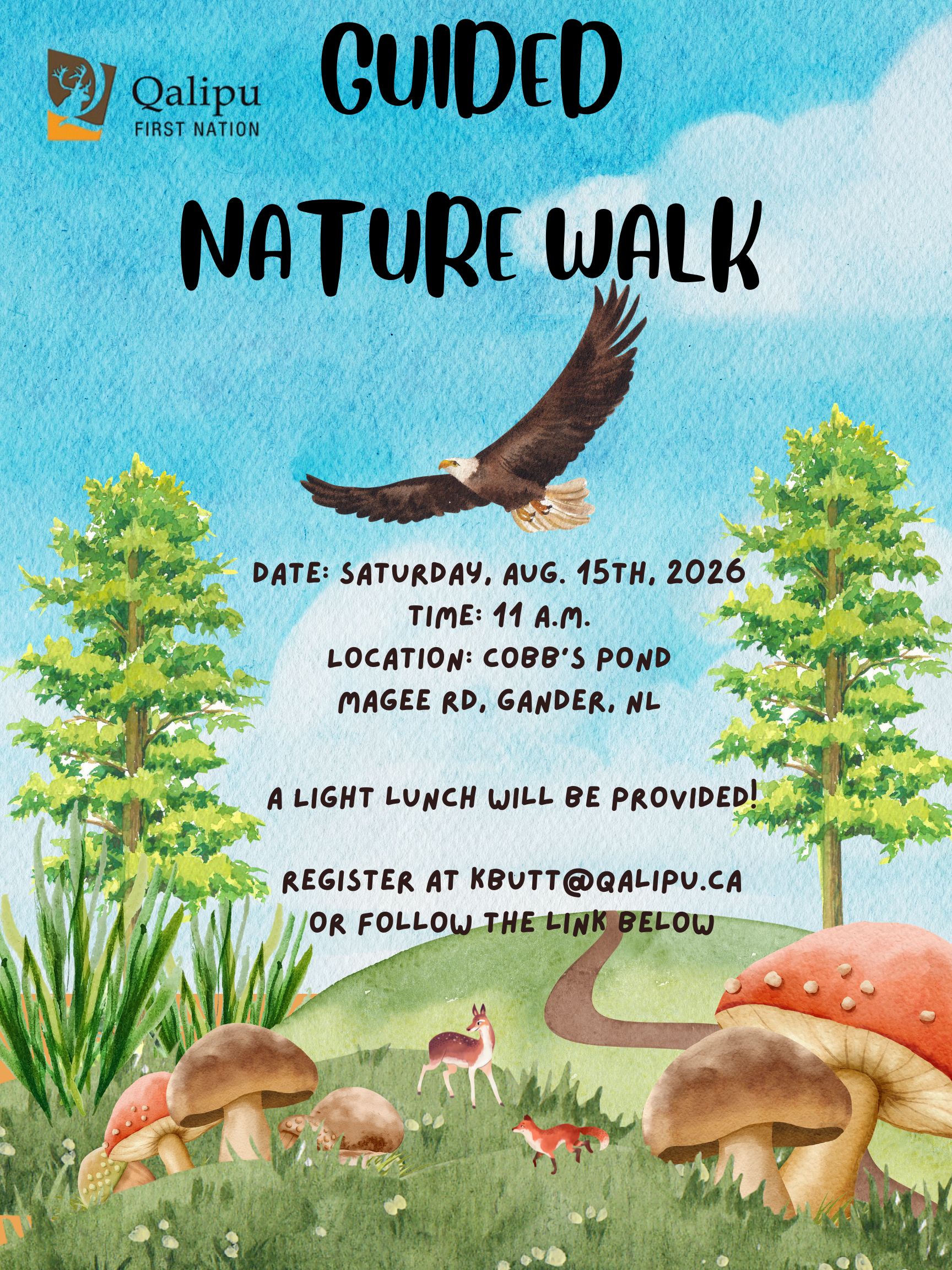Nature Walk August 15th 2026