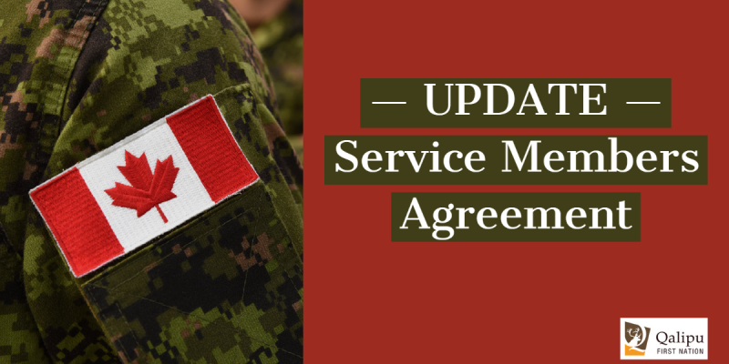 Service members agreement